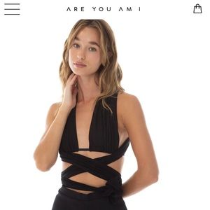 COPY - ARE YOU AM I taela crop top